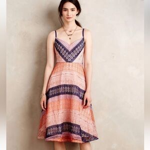 Anthropologie Maeve Summer Cottage Dress 00